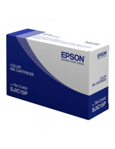 Epson - S020464 - Cartouche d'encre 3 couleurs TM-C3400 - produit d'origine - C33S020464