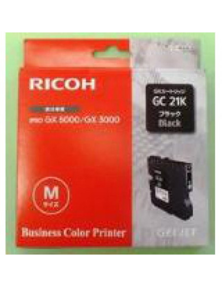 Ricoh - 405532 - Cartouche d'encre - noire - produit d'origine - Type GC-21K - 1 500 pages