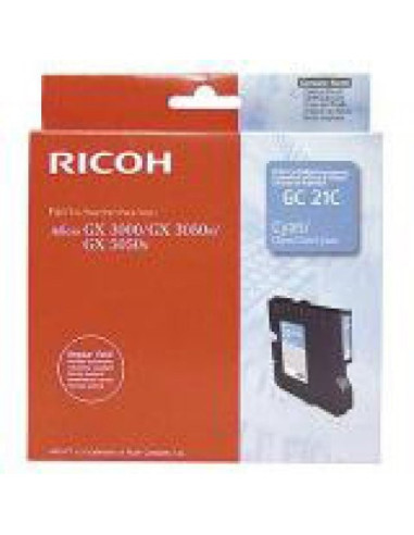 Ricoh - 405533 - Cartouche d'encre - cyan - produit d'origine - GC-21C - 1 000 pages