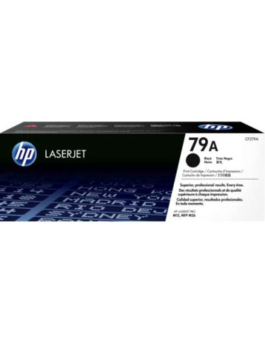 HP 79A Black Original LaserJet Toner Cartridge Cartouche Noir