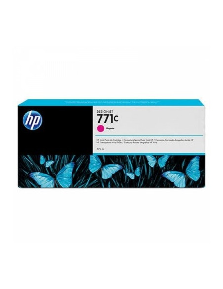 HP - B6Y09A - 771 - Cartouche d'encre magenta - produit d'origine - 775 ml
