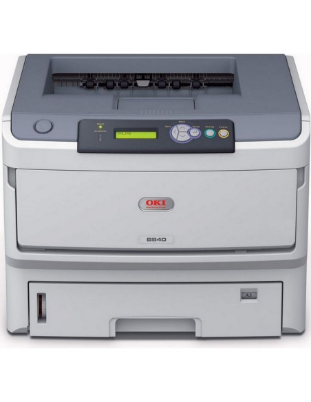 OKI - B840dn - Imprimante - Laser - noir et blanc - A3 - Recto Verso - Réseau