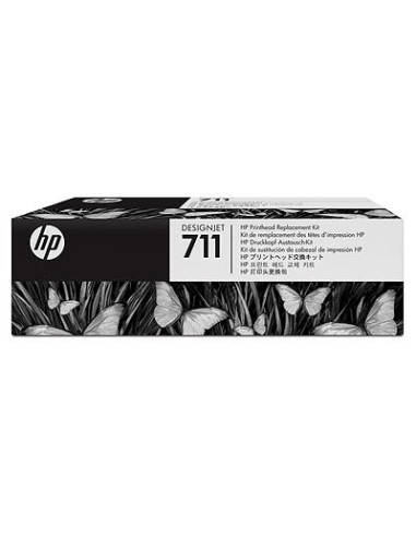 HP - C1Q10A - 711 - Kit de rremplacementpour tête d'impression Designjet -  produit d'origine