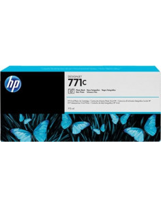HP - B6Y13A - 771 - Cartouche d'encre photo noire - produit d'origine - 775 ml 2