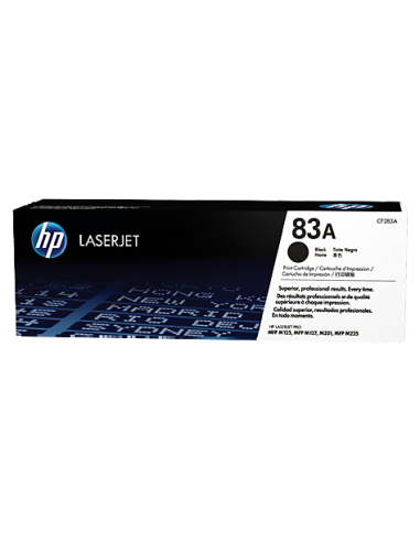 HP - CF283A - 83A - Toner noir- produit d'origine - 1500 pages