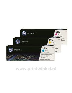  HP - 131A - Lot de 3 toners cyan/magenta/jaune - U0SL1AM  2