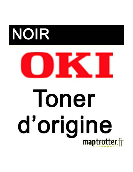 OKI - 01221601 - Toner  noir - produit d'origine - 33000 pages