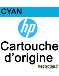  HP - N°82 - Cartouche d'encre  Cyan - 69ml - C4911A 
