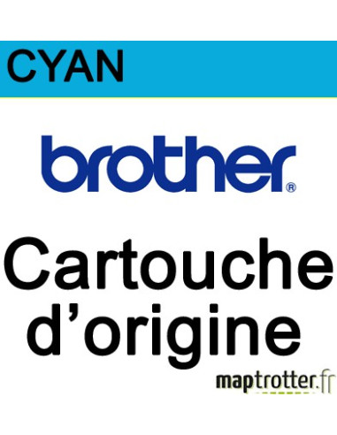  Brother - LC985C - Cartouche d encre cyan - 260 pages 