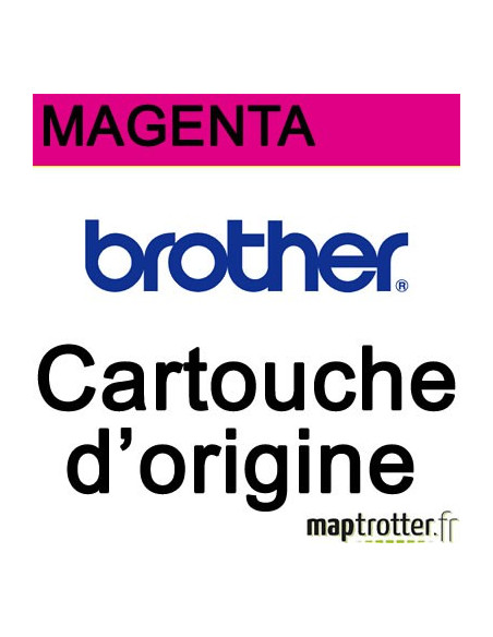  Brother - LC980M - Cartouche d'encre magenta d'origine - 260 pages 