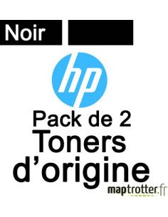  HP - 53A - Pack de 2 toners noirs - d'origine - Q7553XD - 7000 Pages X 2 