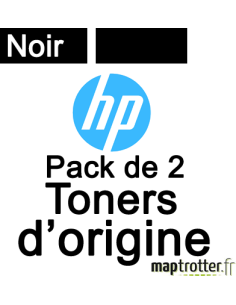  HP - 85A - Pack de 2 Toners noirs - CE285AD - 1600 pages  x 2 