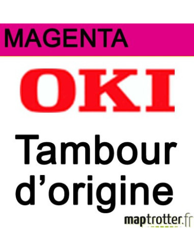  OKI - 43870006 - Tambour - magenta - 20000 pages 