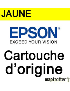  Epson - T0554 - Cartouche d'encre jaune - série  Canard - C13T05544010 