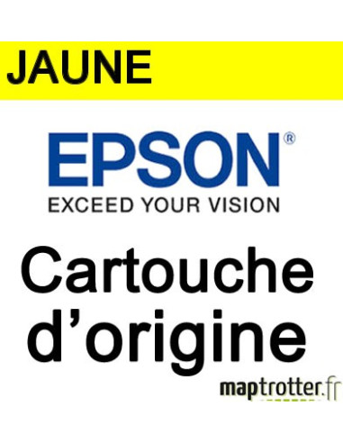  Epson - T0614 - Cartouche d'encre jaune - série Ourson - C13T06144010 