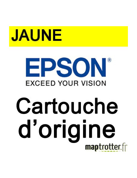  Epson - PJIC5 - Cartouche d'encre jaune PP- 100 - C13S020451 