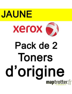  Xerox - 106R02604 - Pack - jaune - d'origine - 2 x 4500 pages 