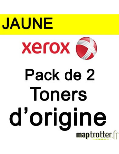  Xerox - 106R02604 - Pack - jaune - d'origine - 2 x 4500 pages 