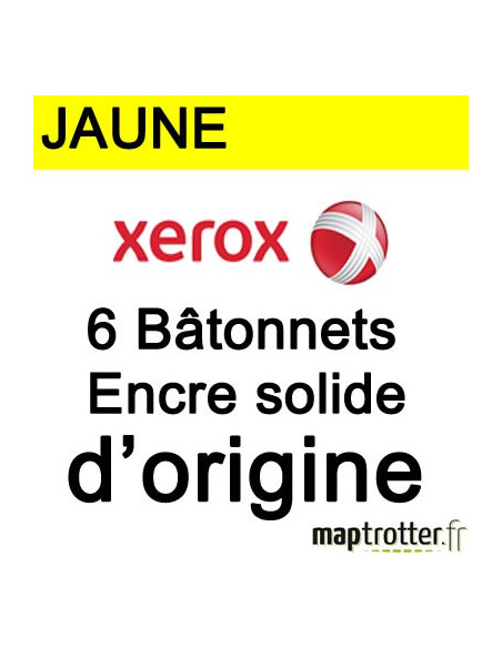  Xerox - 108R00748 - Toner - jaune - d'origine - 6 bâtonnets - 14000 pages au total 