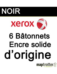 Xerox - 108R00749 - Encre solide - noir - produit d'origine - 6 Bâtonnets - 14 000 pages au total