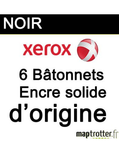 Xerox - 108R00749 - Encre solide - noir - produit d'origine - 6 Bâtonnets - 14 000 pages au total