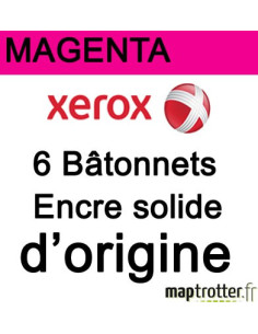 Xerox - 108R00955 - Encre solide - magenta - produit d'origine - 6 bâtonnets - 17300 pages