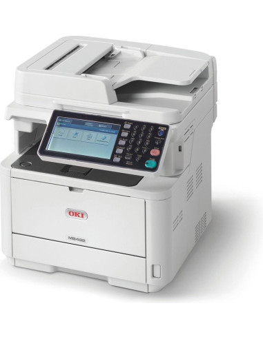 OKI - MB492dn - Imprimante Multifonctions (Impression - Copieur - Scanner - Fax) Laser - Noir et blanc - A4 - recto verso 