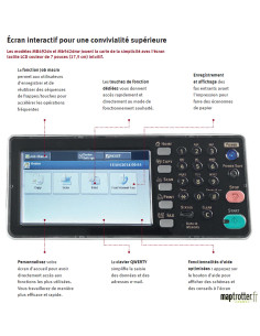 OKI - MB492dn - Imprimante Multifonctions (Impression - Copieur - Scanner - Fax) Laser - Noir et blanc - A4 - recto verso  2