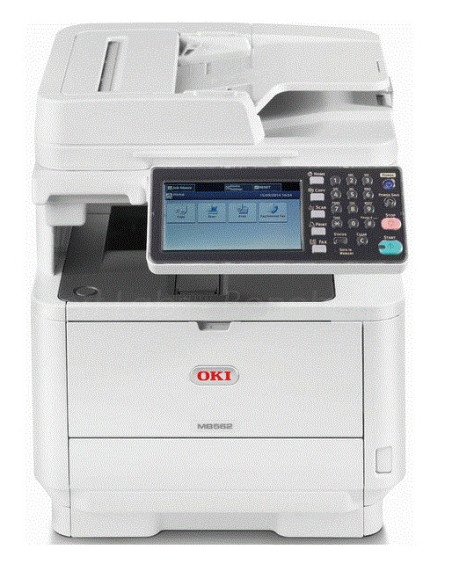 OKI - MB562dnw - Imprimante Multifonctions (Impression - Copieur - Scanner - Fax) Laser - Noir et blanc - A4 - recto verso - wif