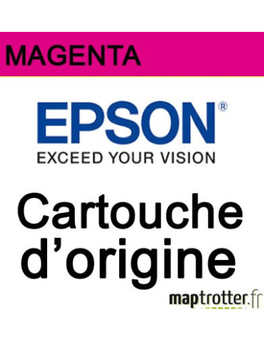  Epson - T6033 - Cartouche d'encre  magenta - 220ml - C13T603300 