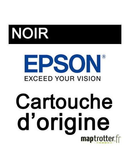  Epson - SJIC8 - Cartouche d'encre noire - C33S020407 