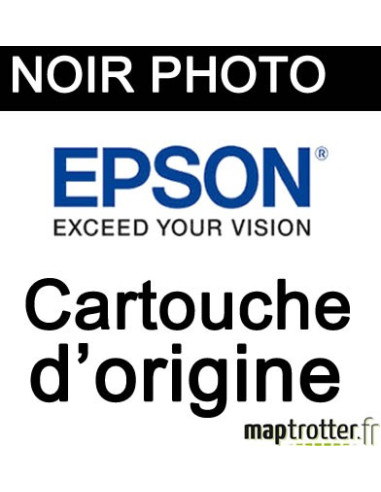  Epson - T6361 - Cartouche d'encre Photo Noir - 700ml - C13T636100 