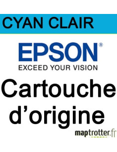  Epson - T1575 - Cartouche d'encre cyan clair - série Tortue - C13T15754010 