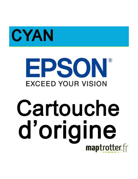  Epson - T0552 - Cartouche d'encre  cyan - série  Canard - C13T05524010 