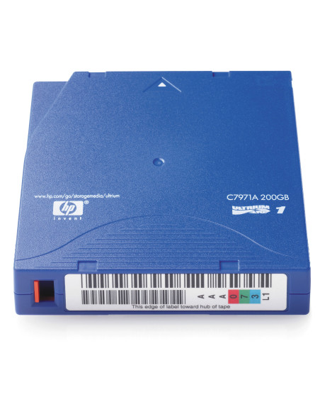 HP - C7971A - Cartouche de données HP LTO-1 Ultrium 200 Go 