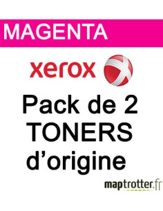 Xerox - 106R02603 - Pack - Toner magenta - d'origine - 2 x 4500 pages - Frais de port offert à partir de 500€ HT d'achat