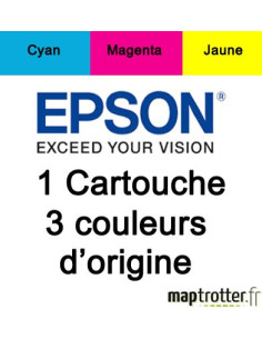  Epson - T0520 - Cartouches d'encre couleur - C, M, J - série  Boulier - C13T05204010 