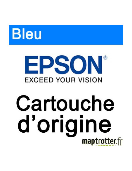  Epson - T0549 - Cartouche d'encre bleu - série Grenouille - C13T05494010 
