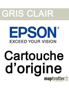  Epson - T5809 - Cartouche d'encre Gris Clair - 80ml - C13T580900 