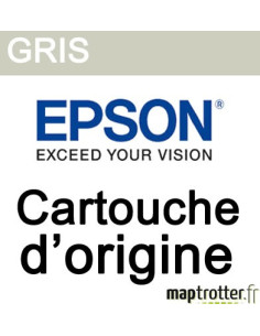  Epson - T5437 - Cartouche d'encre Gris - 110ml - C13T543700 