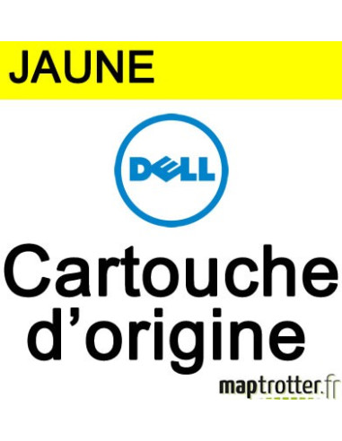  Dell - Y4GFJ  - Cartouche d'encre Jaune  - 592-11818 - 430 pages   