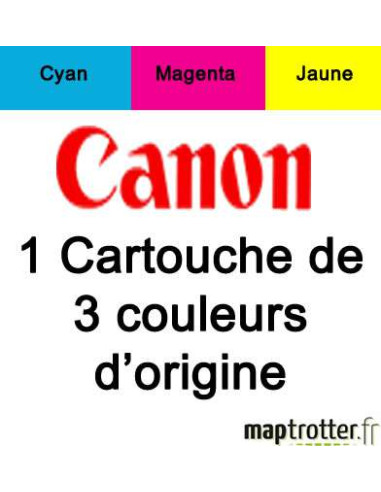 Canon - CL-546 CMY - Cartouche d'encre cyan, magenta, jaune - produit d'origine - 9ml - 180 pages - 8289B001
