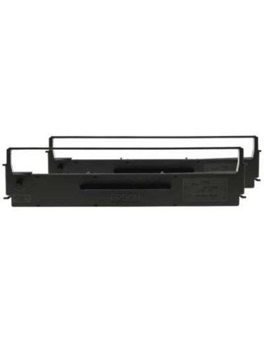Epson - Pack 2 rubans noir (2x4M de car.) - C13S015647 
