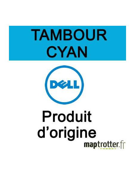 Dell - 593-10919 - Tambour cyan - 50000 pages - U163N               