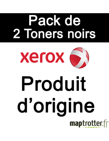 Xerox - 106R01277 - Pack de 2 toners - produit d'origine  - 6300 pages x 2