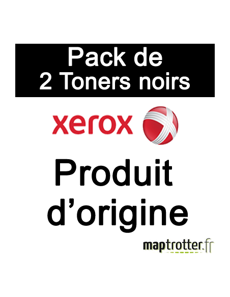 Xerox - 106R01277 - Pack de 2 toners - produit d'origine  - 6300 pages x 2