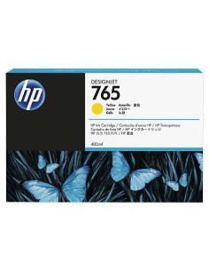 HP - F9J50A - 765 - Cartouche d'encre jaune - produit d'origine - 400 ml 2