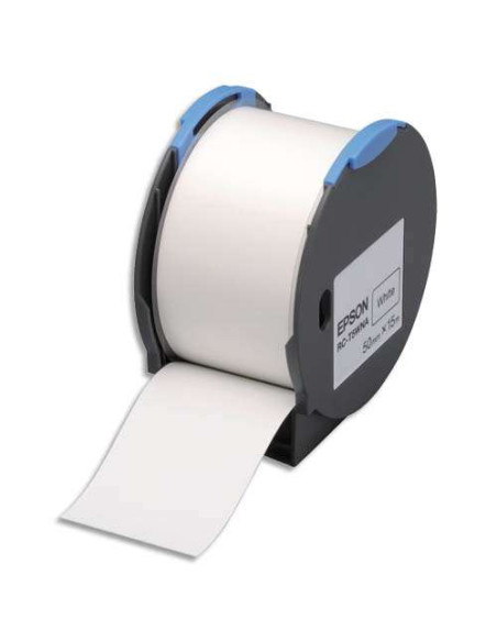 EPSON Ruban autocollant blanc 50 mm x 15 m RC-T5WNA C53S634001