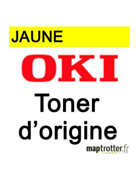OKI - 46507505 - Toner jaune d'origine - 6000pages