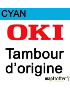 OKI - 46438003 - Tambour cyan - produti d'origine - 30 000 pages